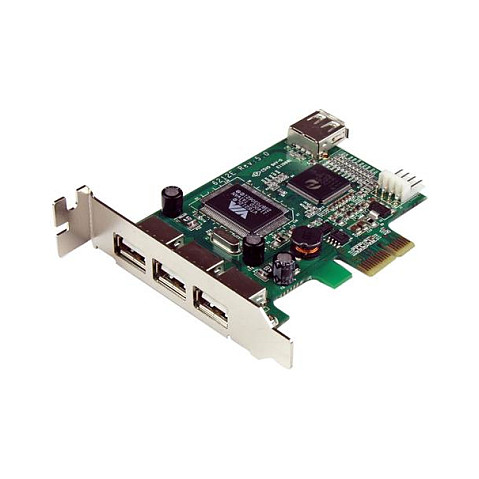 STARTECH.COM 4 Port USB 2.0 PCI Express Low Profile Schnittstellenkarte