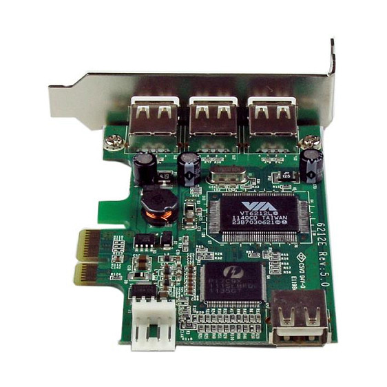 STARTECH.COM 4 Port USB 2.0 PCI Express Low Profile Schnittstellenkarte