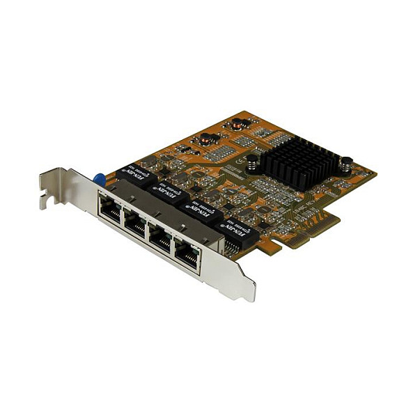 STARTECH.COM 4 Port PCIe Gigabit Netzwerkkarte - Quad Port PCI Express GbE NIC