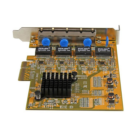 STARTECH.COM 4 Port PCIe Gigabit Netzwerkkarte - Quad Port PCI Express GbE NIC