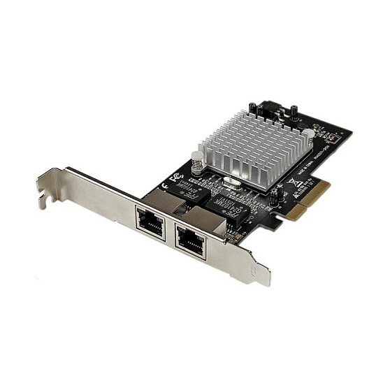 STARTECH.COM 2 Port PCI Express / PCIe Gigabit Ethernet Netzwerkkarte 2x RJ45 - PCI-e Intel i350 NIC Server Adapter