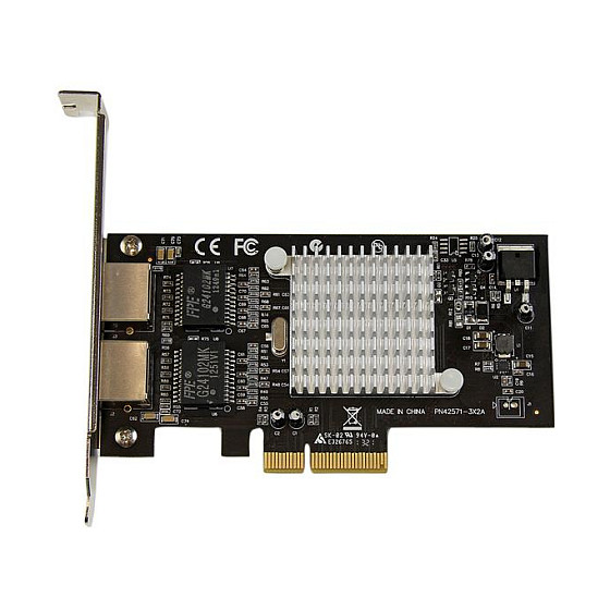 STARTECH.COM 2 Port PCI Express / PCIe Gigabit Ethernet Netzwerkkarte 2x RJ45 - PCI-e Intel i350 NIC Server Adapter