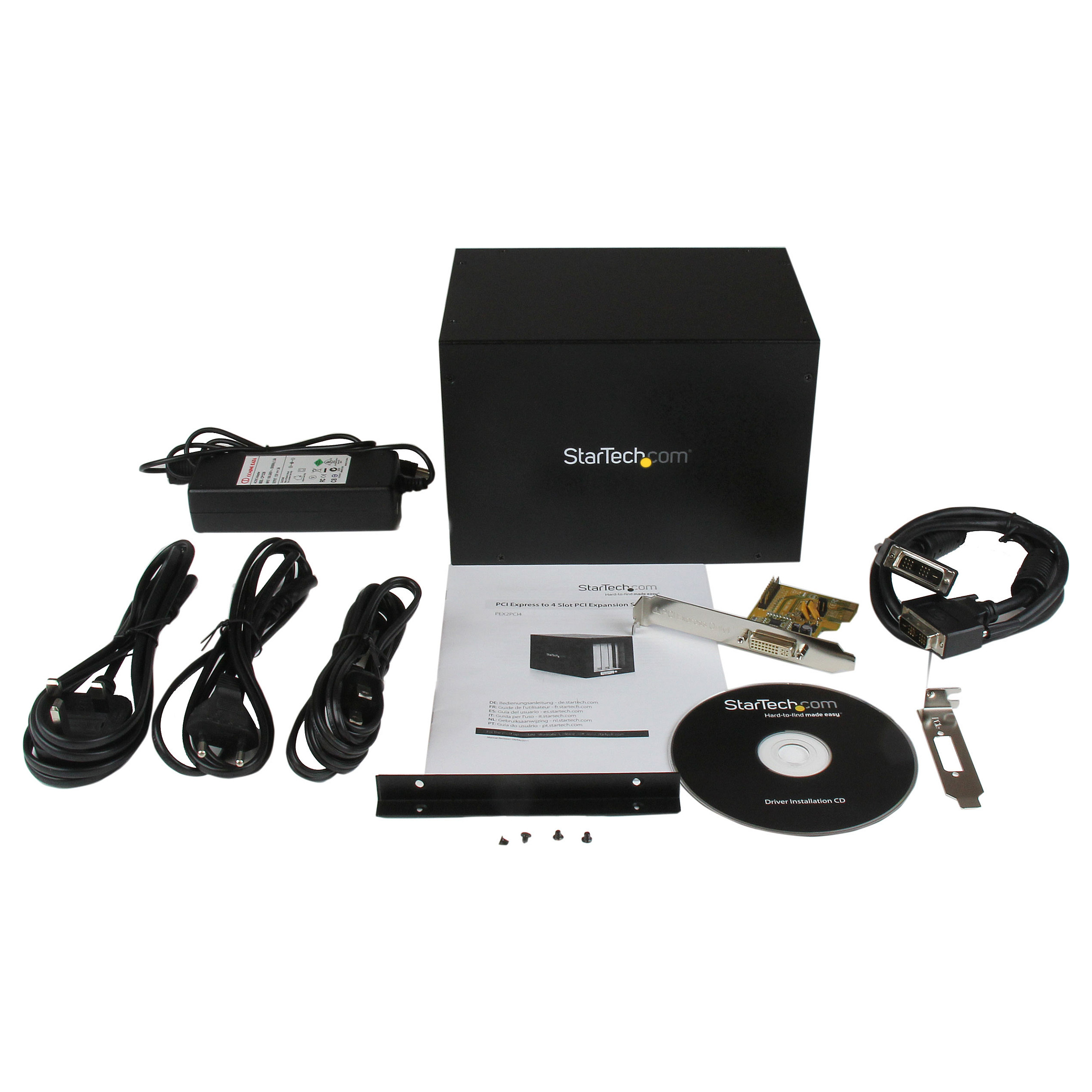 STARTECH.COM PCI Express Erweiterungsgehuse - 4x PCI Slot Erweiterungsbox/ -gehuse