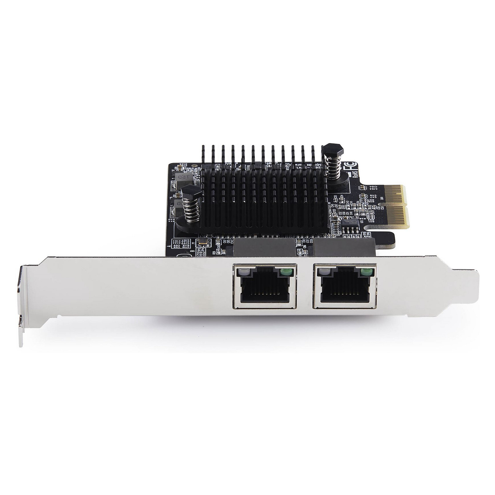 STARTECH.COM 2-Port 5Gbit Netzwerkkarte PCI Express NIC Realtek RTL8126 Windows und Linux Multi-Gigabit LAN 1G 2.5G 5G