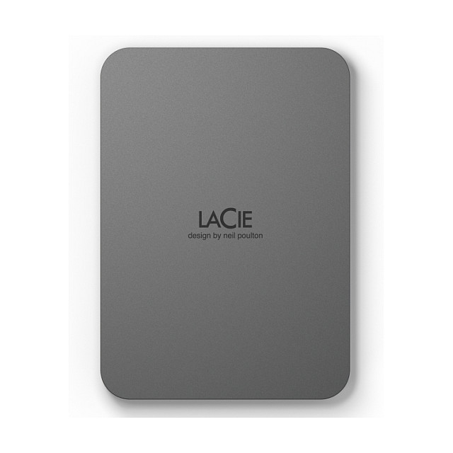 4TB LaCie Mobile Drive Secure 4 TB (grau, USB-C 3.2 (5 Gbit/s))