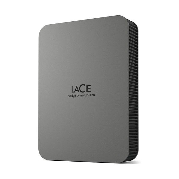 4TB LaCie Mobile Drive Secure 4 TB (grau, USB-C 3.2 (5 Gbit/s))