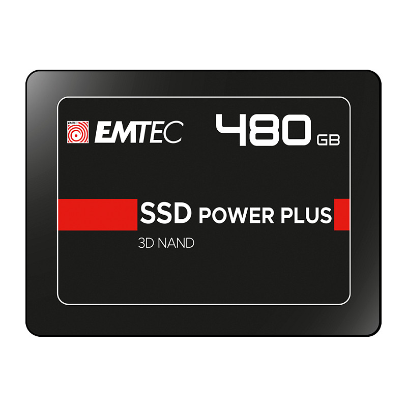 2,5" 480GB Emtec X150 Power Plus 3D NAND SATA SSD - 480 GB