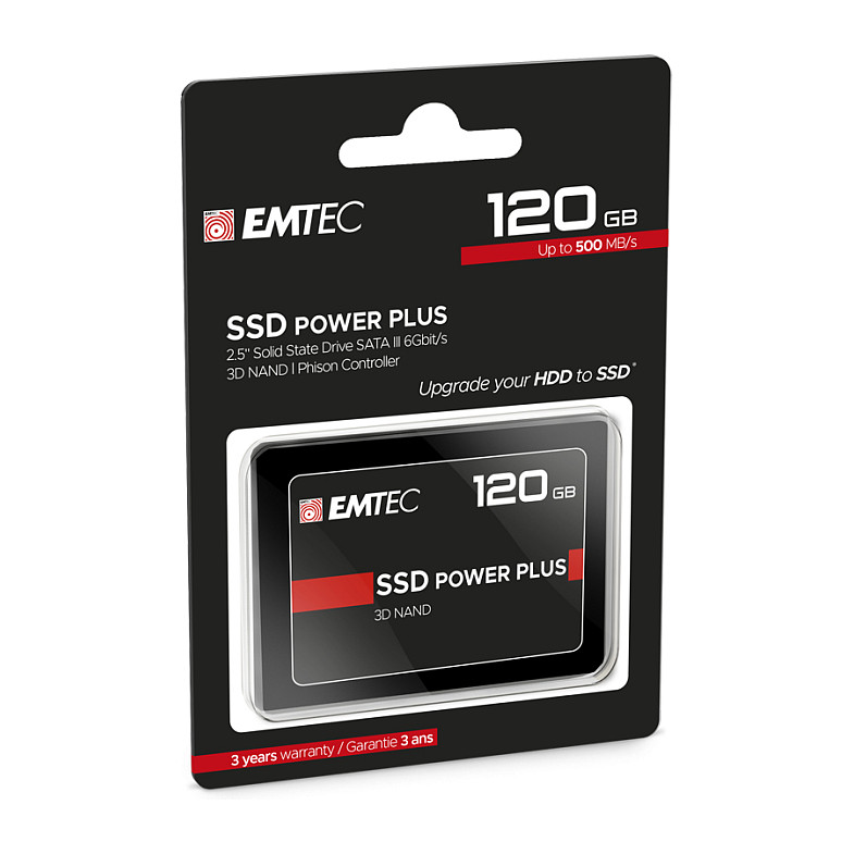 2,5" 120GB Emtec SSD Sata X150 Intern retail