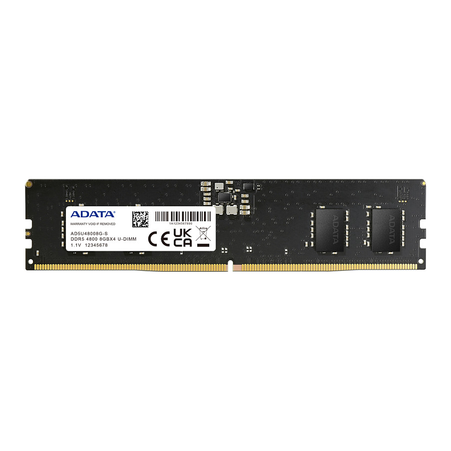 8GB ADATA DIMM 4800 (schwarz, AD5U48008G-S, Premier)