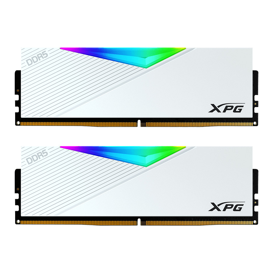 64GB ADATA DIMM 6000 (2x 32 GB) Dual-Kit (wei, AX5U6000C3032G-DCLARWH, Lancer RGB, INTEL XMP)