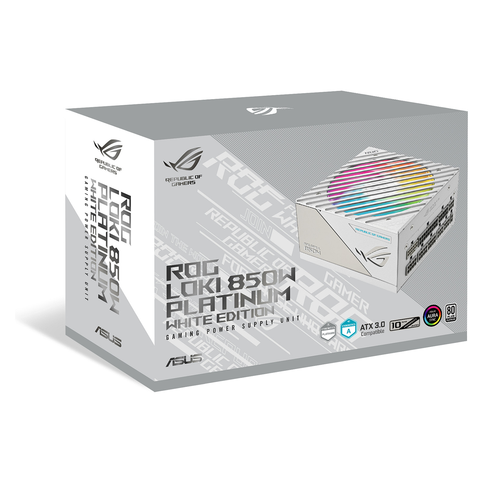 850W ASUS Netzteil ROG Loki SFX-L White 80+ Platinum