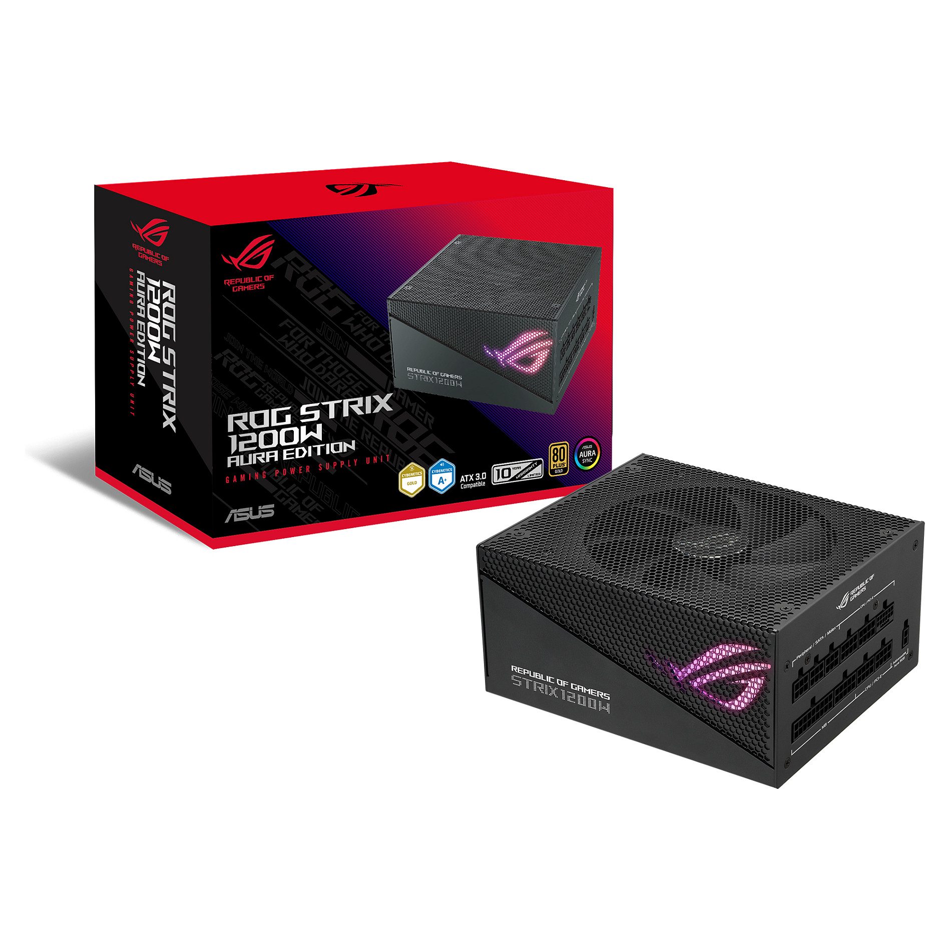 1200W ASUS Netzteil ROG STRIX Aura Edition 80+ Gold