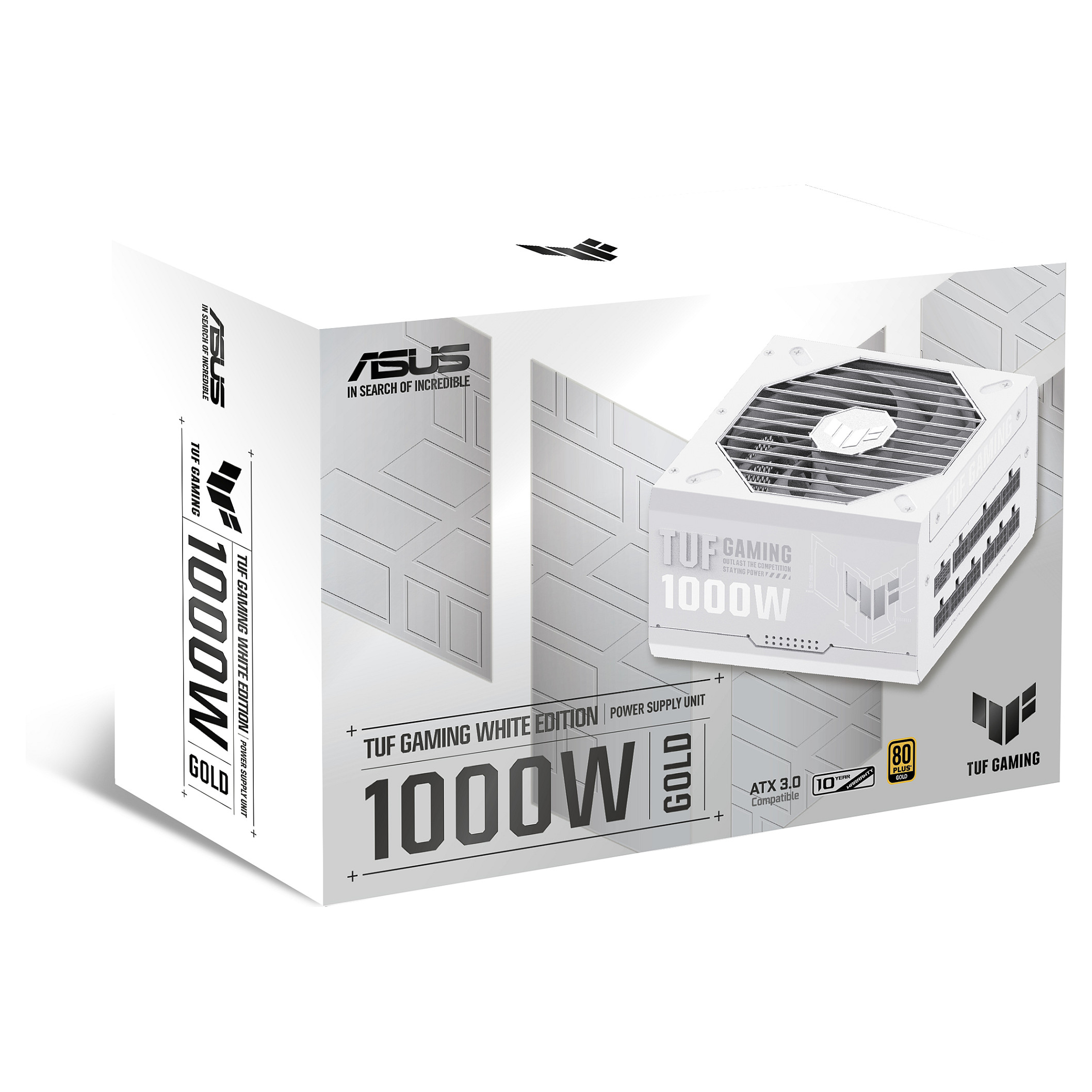 1000W ASUS Netzteil TUF Gaming White Edition 80+ Gold