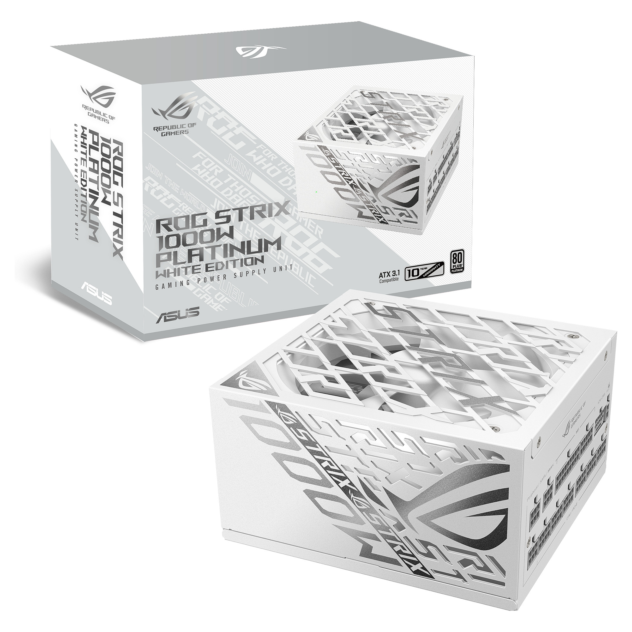 1000W ASUS Netzteil ROG-STRIX-1000P-G-WHITE 80+ Platinum