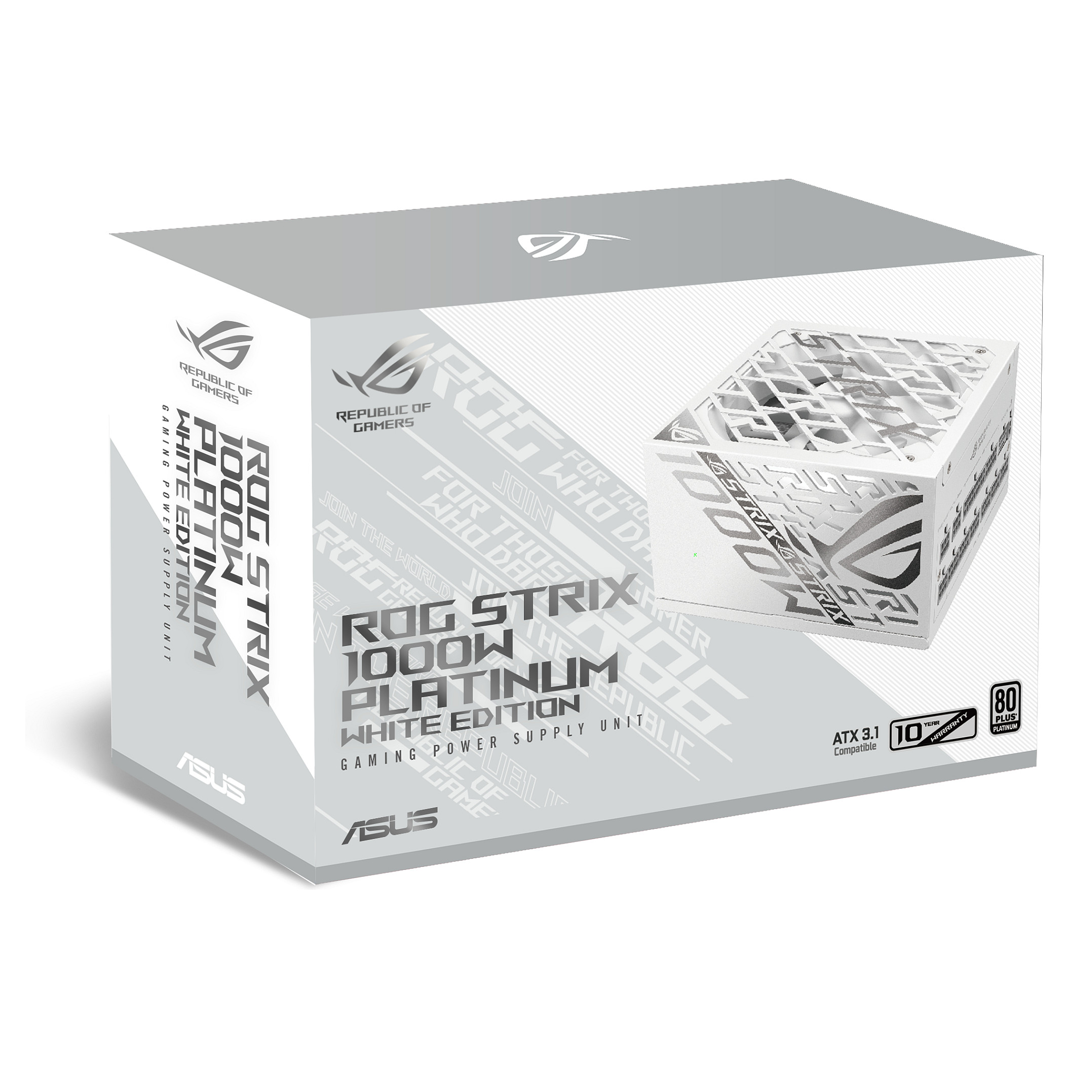 1000W ASUS Netzteil ROG-STRIX-1000P-G-WHITE 80+ Platinum