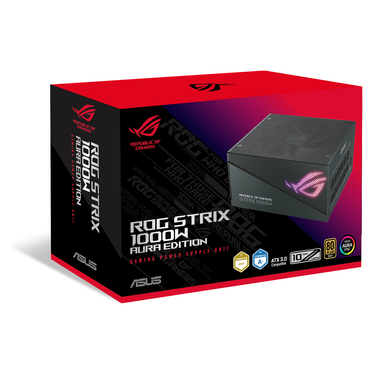 1000W ASUS Netzteil ROG STRIX Aura Edition 80+ Gold