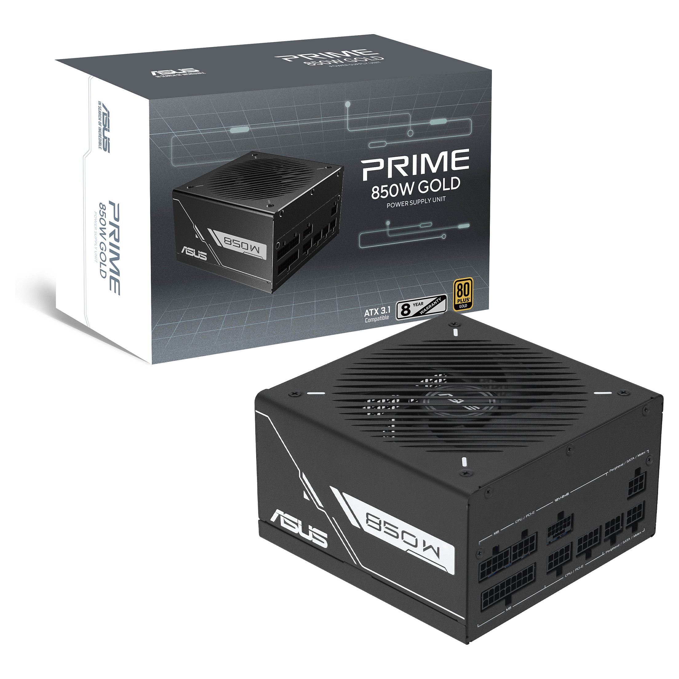 850W ASUS Netzteil PRIME 850G 850W 80+ Gold