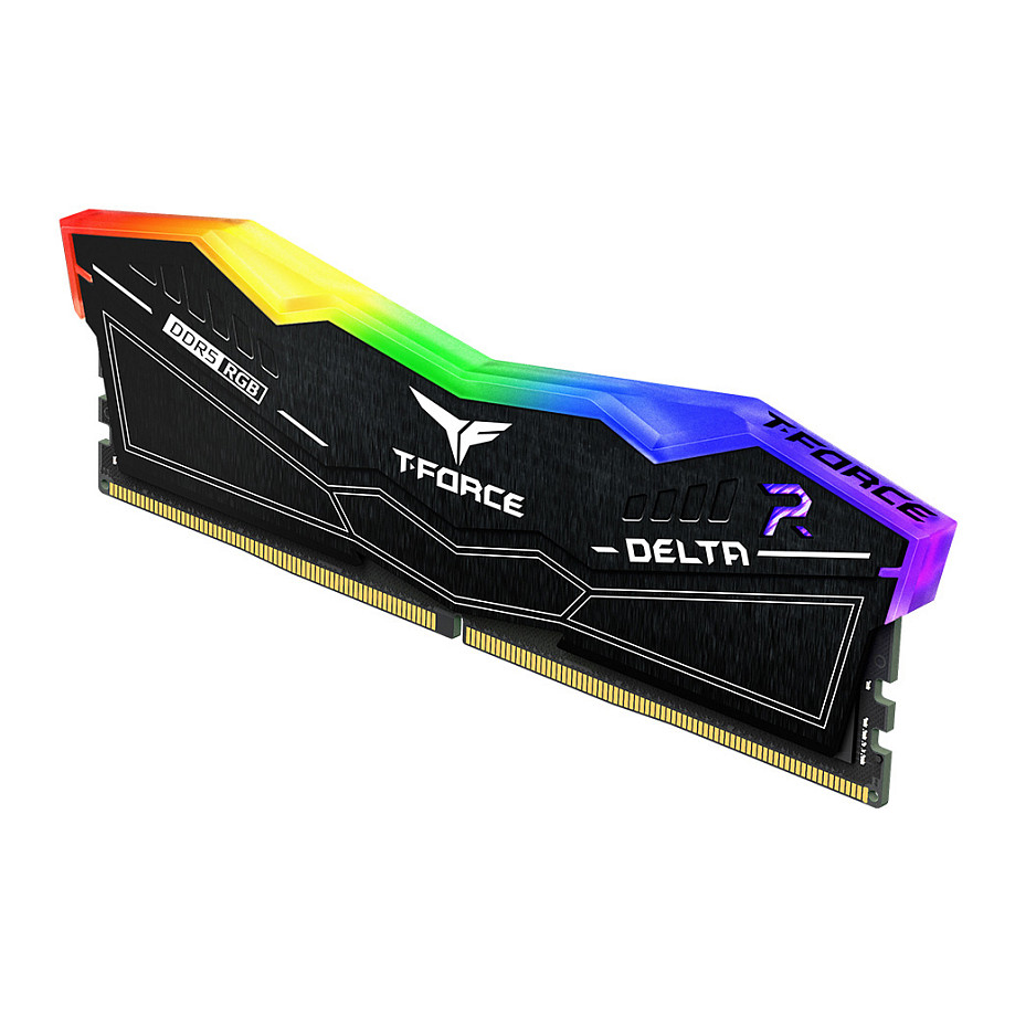 32GB Team Group DIMM 6000 (2x 16 GB) Dual-Kit (schwarz, FF3D532G6000HC30DC01, Delta RGB, INTEL XMP)