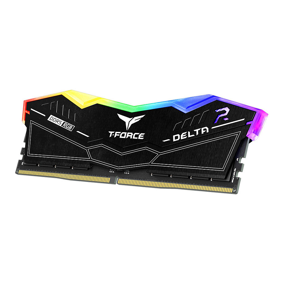 32GB Team Group DIMM 6000 (2x 16 GB) Dual-Kit (schwarz, FF3D532G6000HC30DC01, Delta RGB, INTEL XMP)