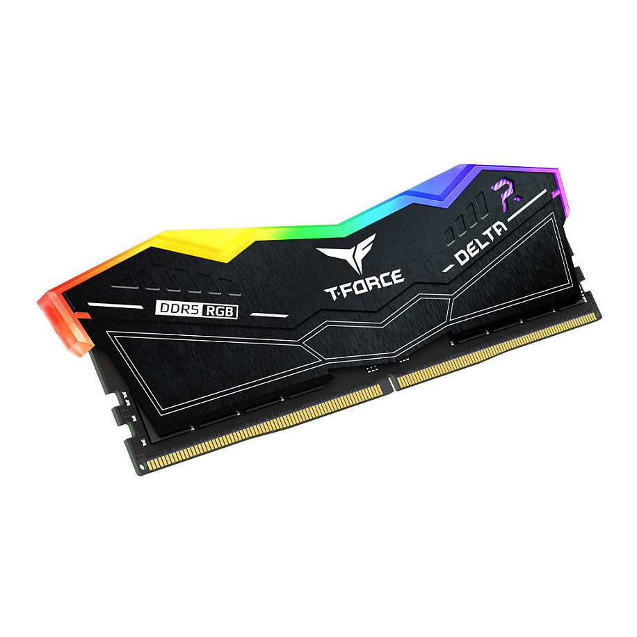 32GB Team Group DIMM 6400 (2x 16 GB) Dual-Kit (schwarz, FF3D532G6400HC32ADC01, Delta RGB, INTEL XMP, AMD EXPO)