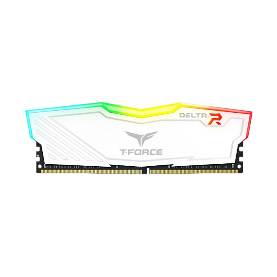 16GB Team Group DIMM 3200 (2x 8 GB) Dual-Kit (wei, TF4D416G3200HC16FDC01, Delta RGB, INTEL XMP)