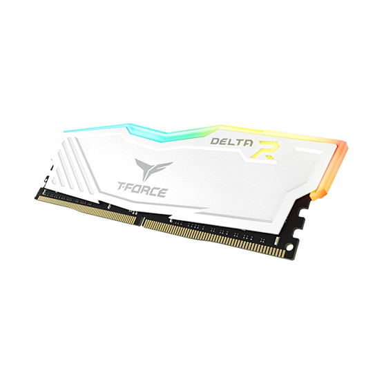 16GB Team Group DIMM 3200 (2x 8 GB) Dual-Kit (wei, TF4D416G3200HC16FDC01, Delta RGB, INTEL XMP)