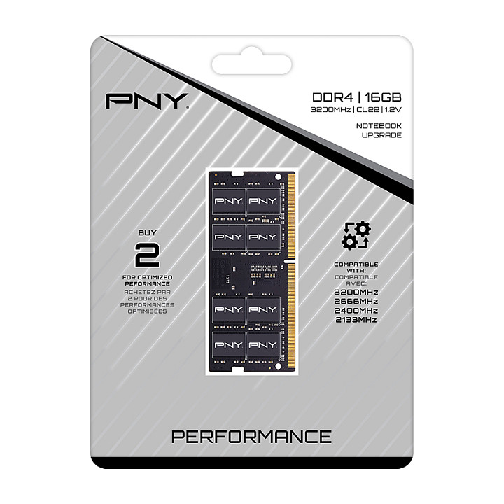 16GB PNY Performance, 1 x 16 GB, 3200 MHz