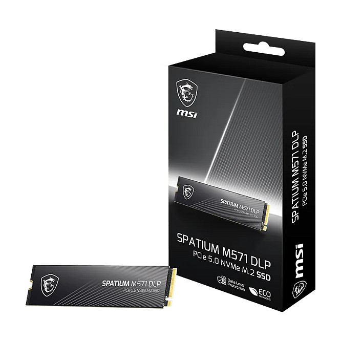 M.2 4TB MSI Spatium M571 (M.2 2280) PCIe Gen5 x4 NVMe