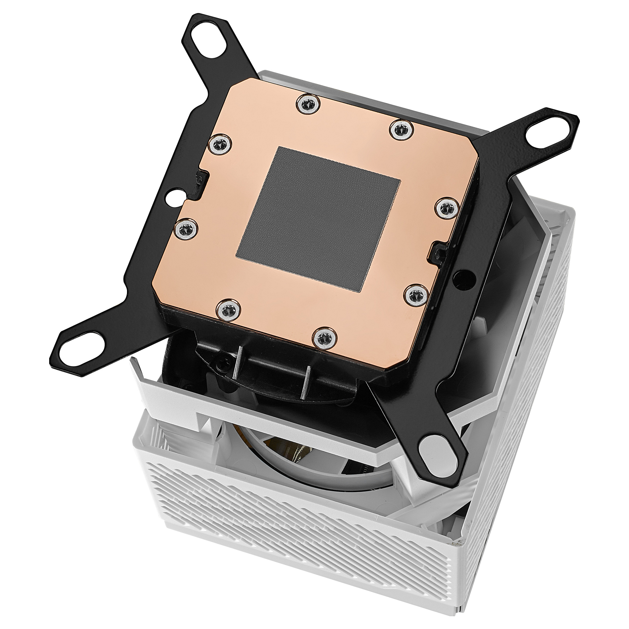 K ASUS ROG Ryujin III WB White LCD CPU-Wasserblock