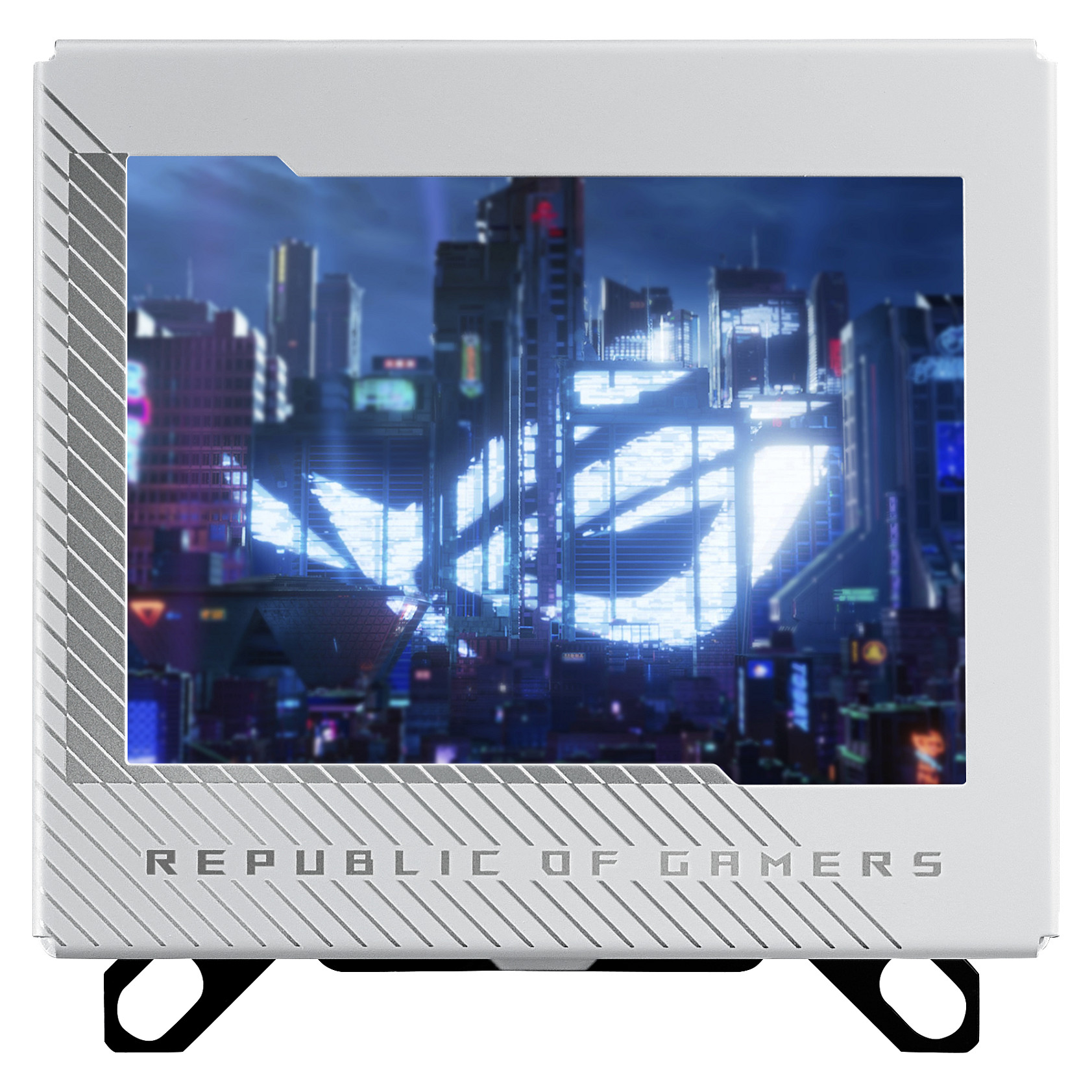 K ASUS ROG Ryujin III WB White LCD CPU-Wasserblock