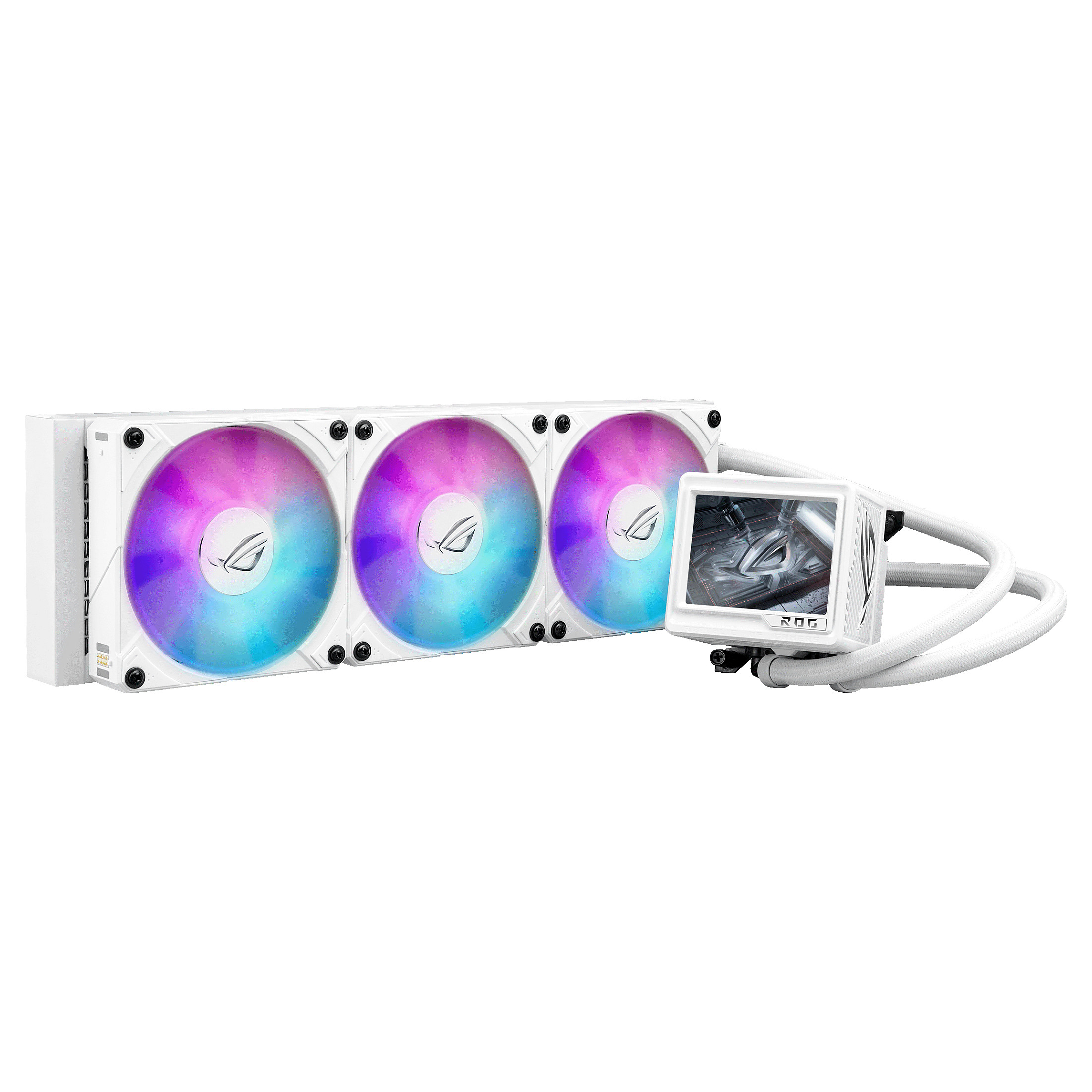 K ASUS ROG Ryujin III 360 ARGB EXTREME White Komplettwasserkühlung für AMD Intel CPU