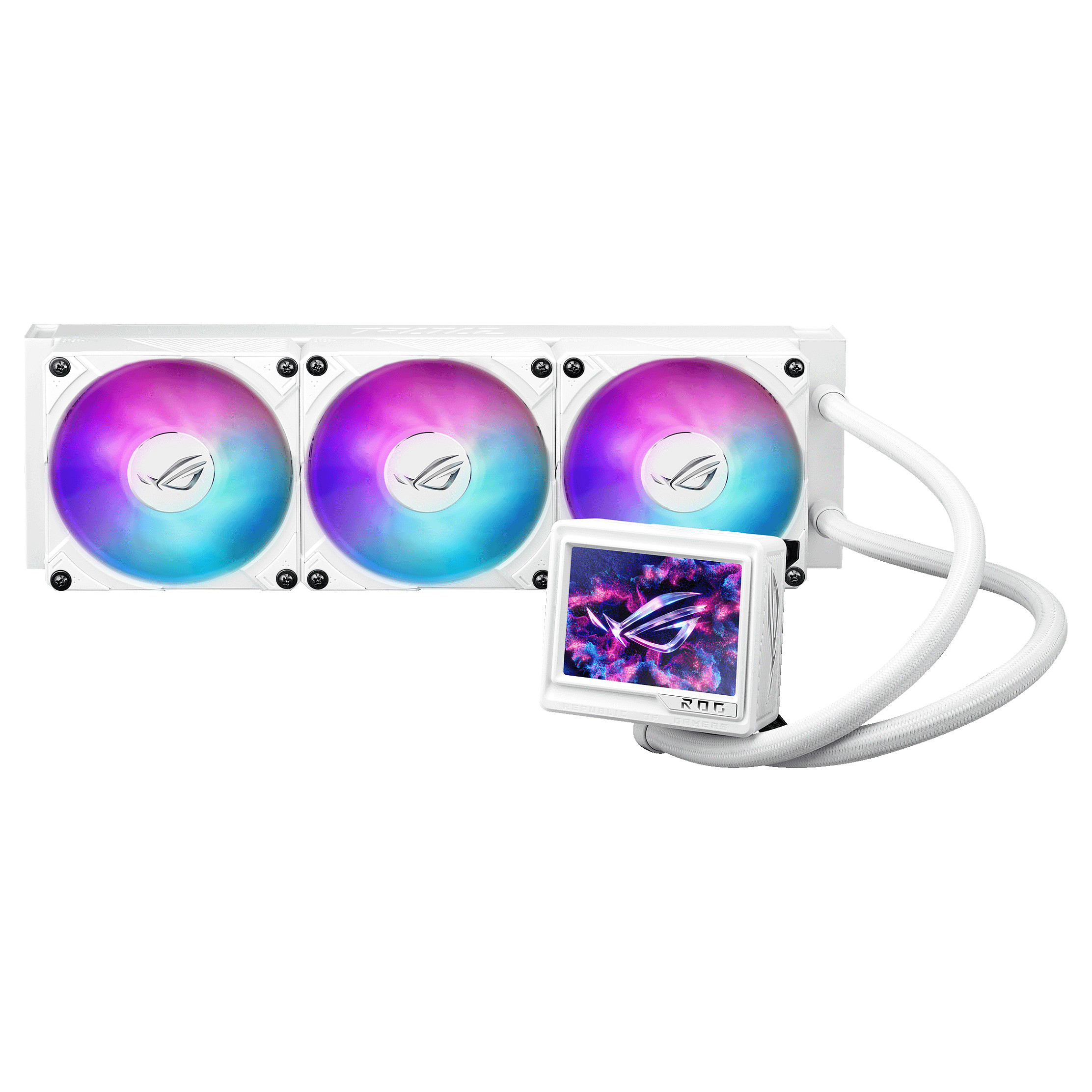 K ASUS ROG Ryujin III 360 ARGB EXTREME White Komplettwasserkühlung für AMD Intel CPU