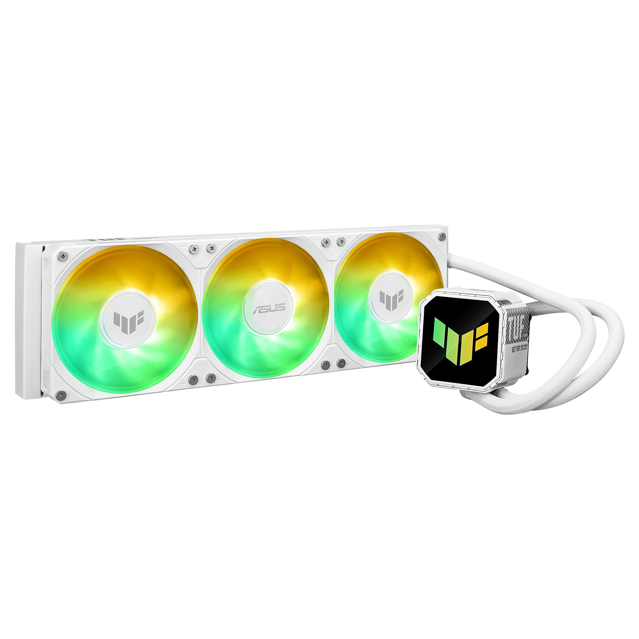 K ASUS TUF Gaming LC III 360 ARGB White AIO Wasserkühlung für AMD und Intel CPUs