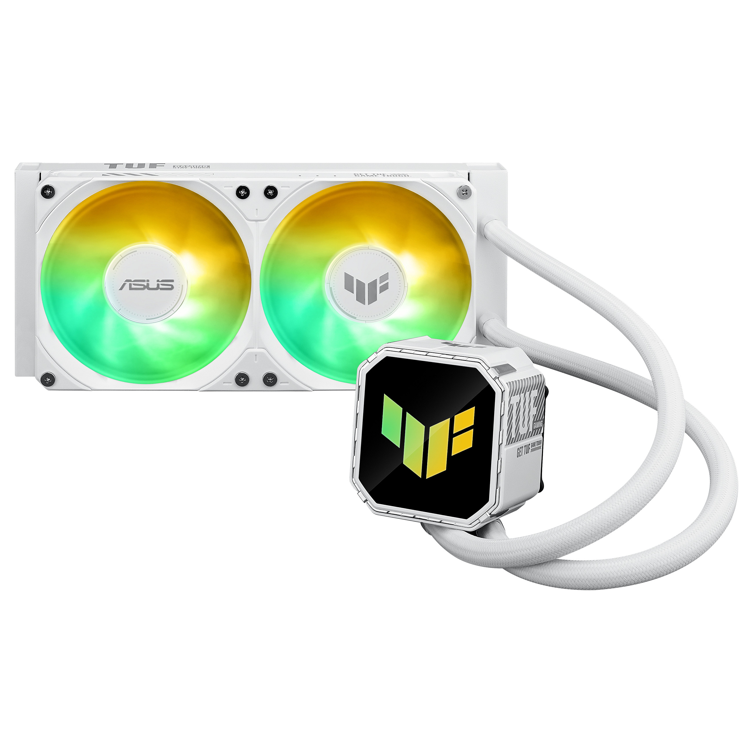 K ASUS TUF Gaming LC III 240 ARGB weiß AIO Wasserkühlung für CPUs