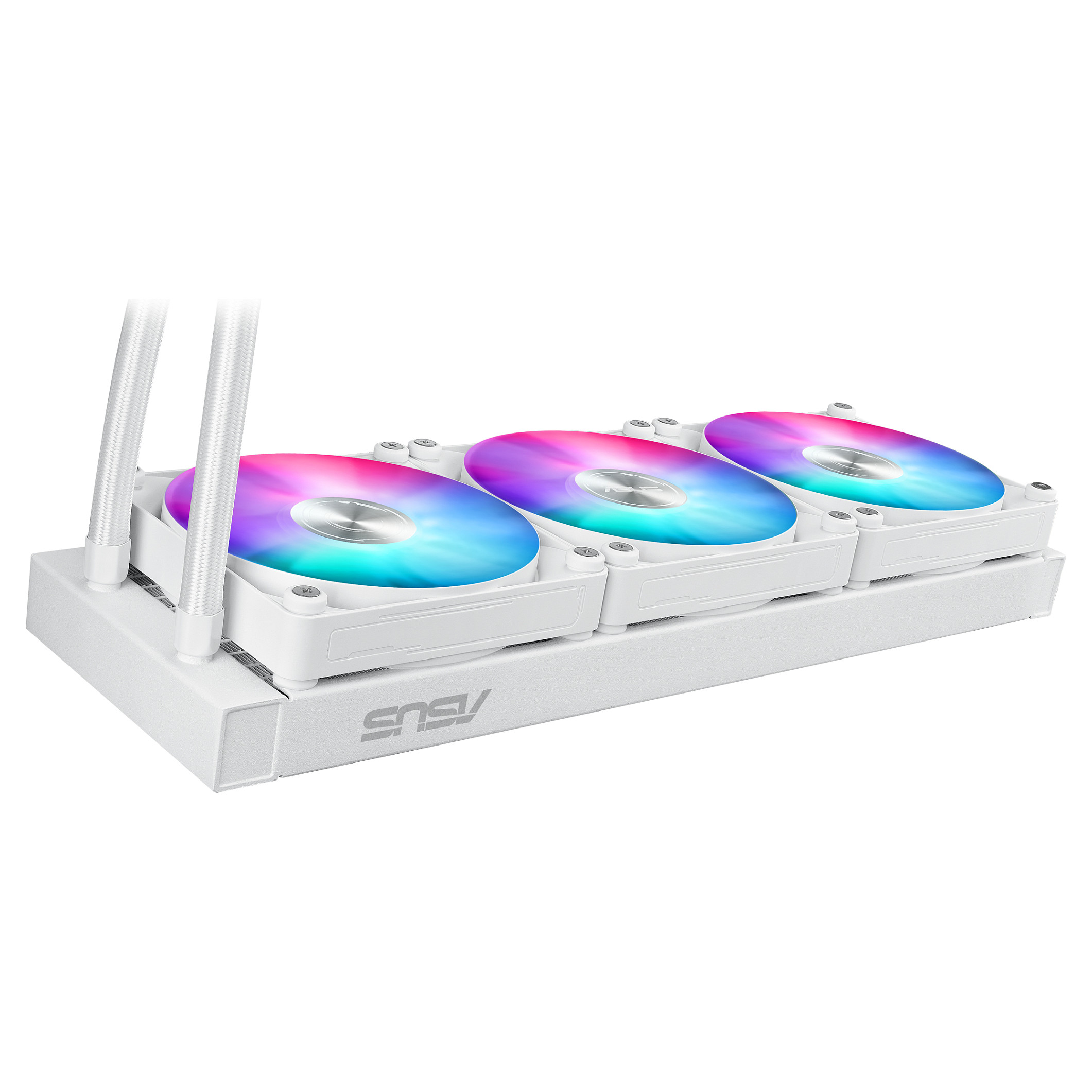 K ASUS MAX GAMING LC 360 ARGB LCD White Komplettwasserkühlung für CPUs