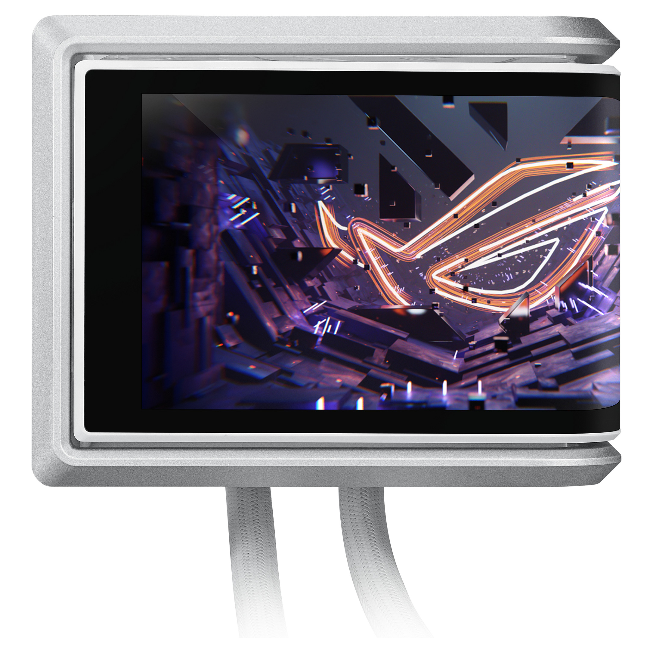 K ASUS ROG RYUO IV 360 ARGB Komplettwasserkühlung für AMD und Intel CPUs weiß