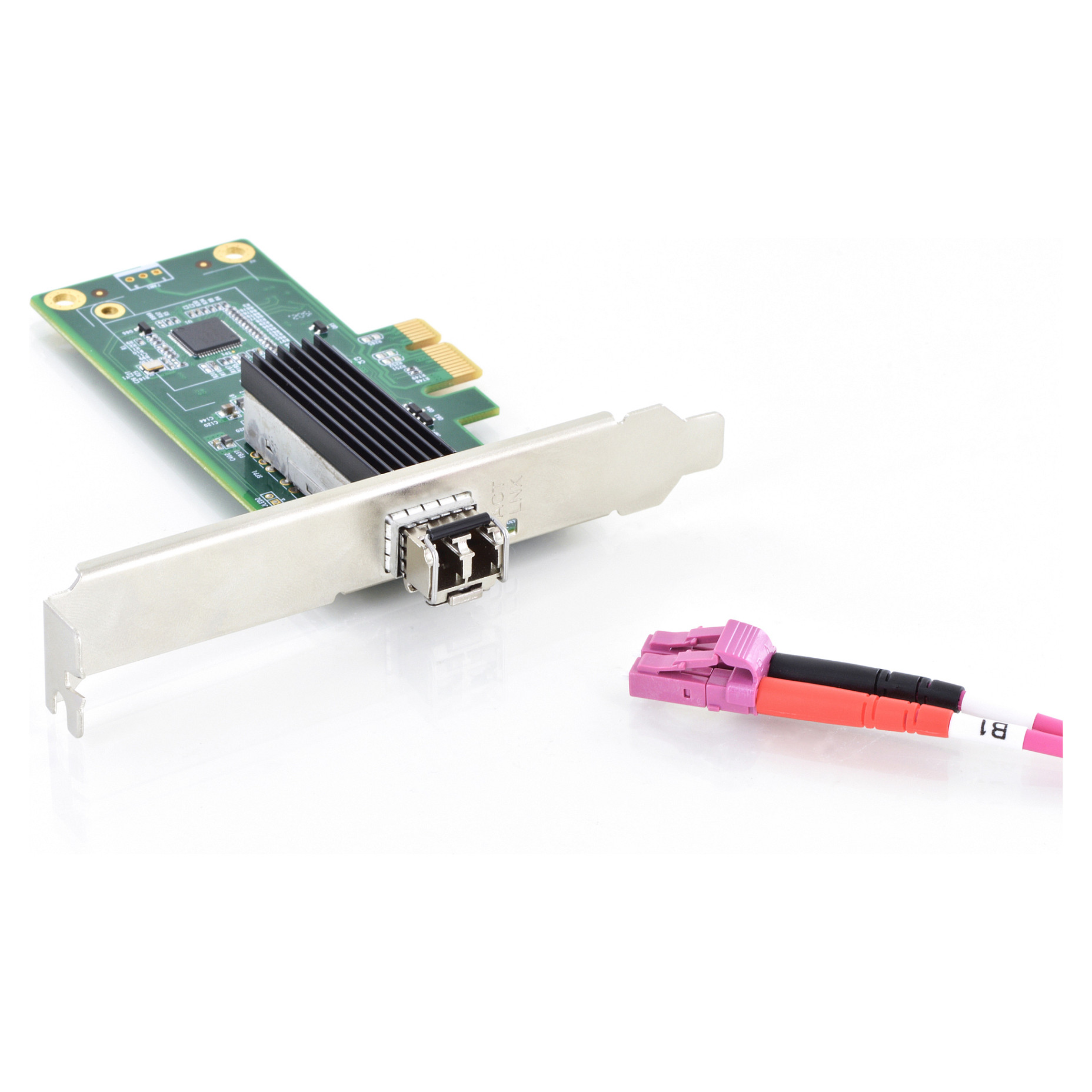 SFP Gigabit Ethernet PCI Expresscard 32-bit
