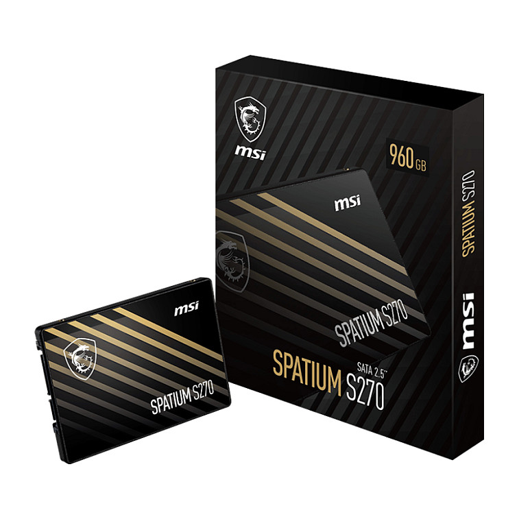 2,5" 960GB MSI Spatium S270 SATA6 500/450