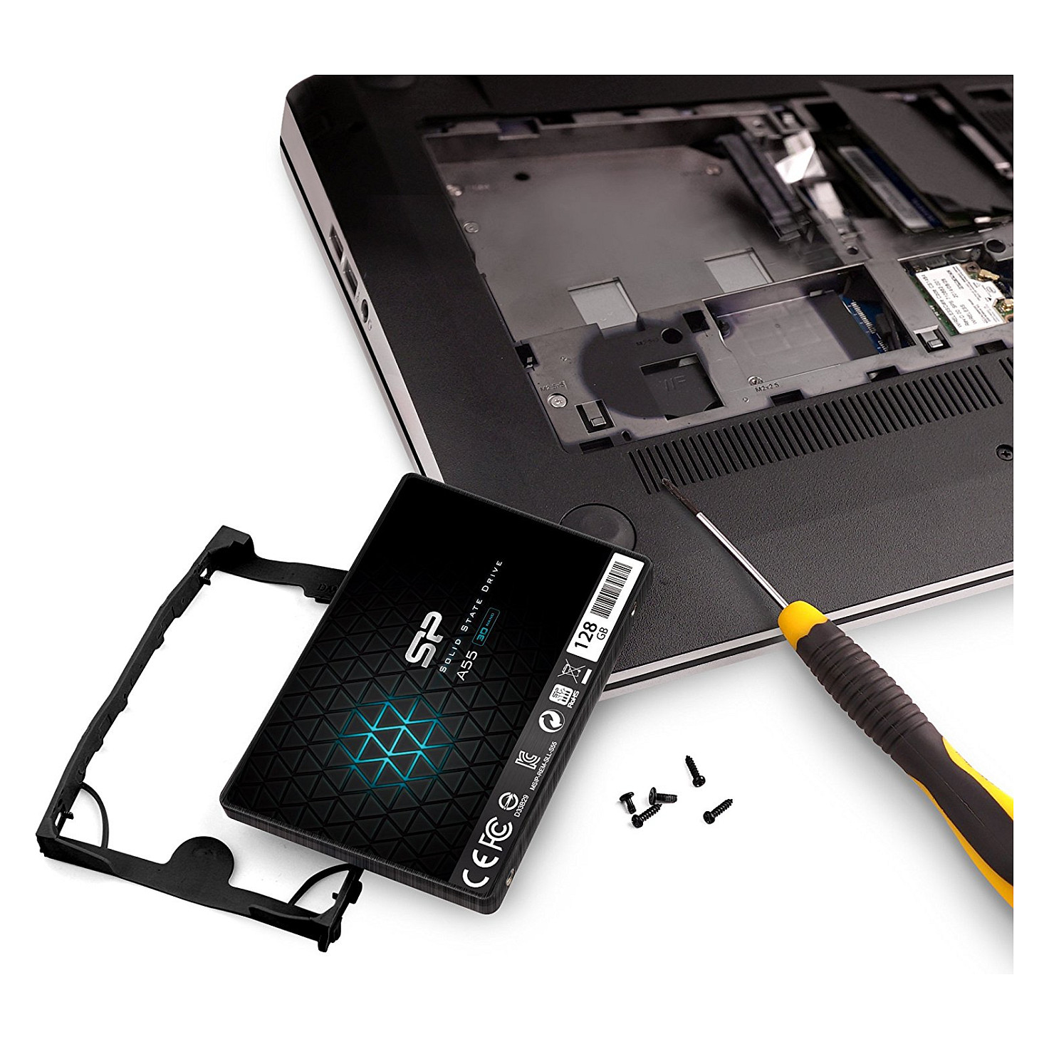 2,5" 128GB Silicon Power SATAIII A55 3D Nand TLC
