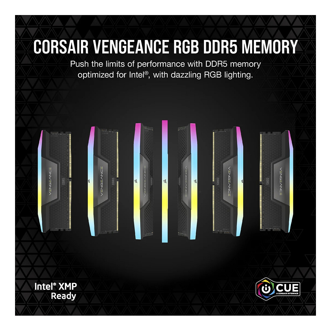 8GB Corsair DIMM Vengeance RGB 5200MHz (black)