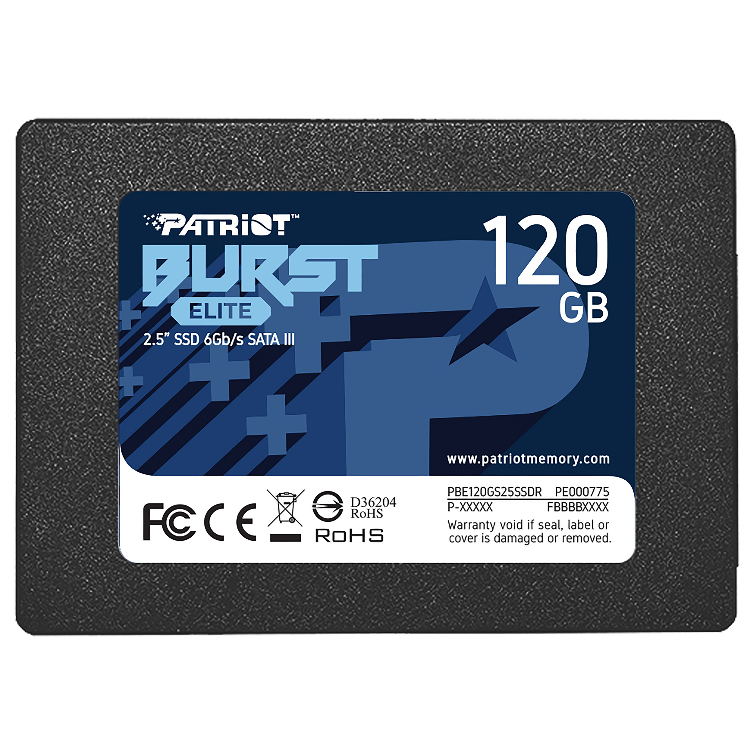 2,5" 120GB Patriot Burst Elite SATA3 450/350 PE000775
