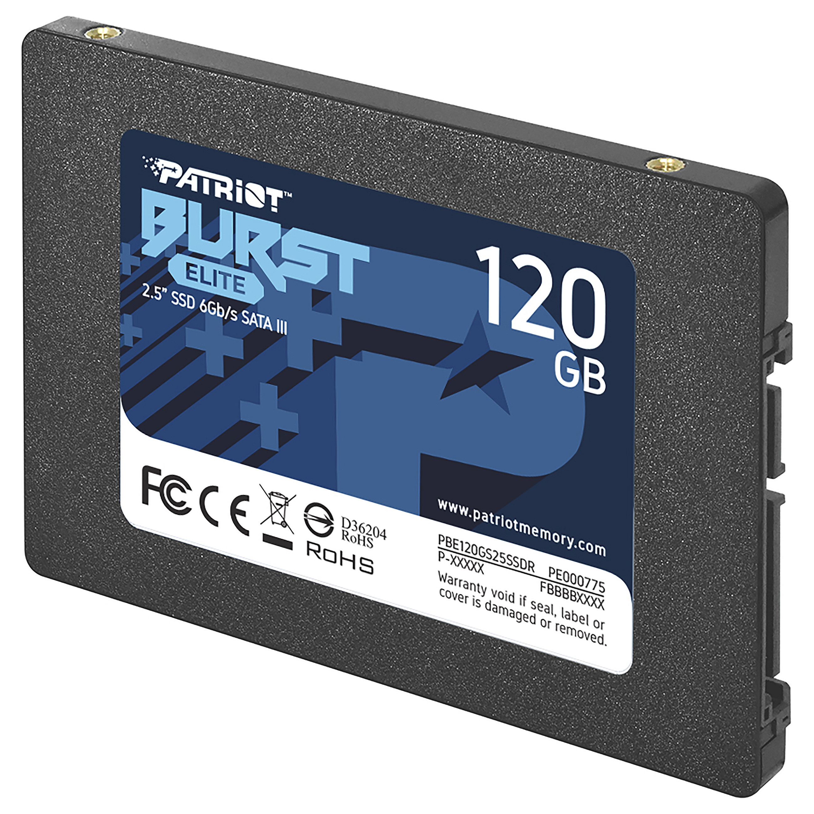 2,5" 120GB Patriot Burst Elite SATA3 450/350 PE000775