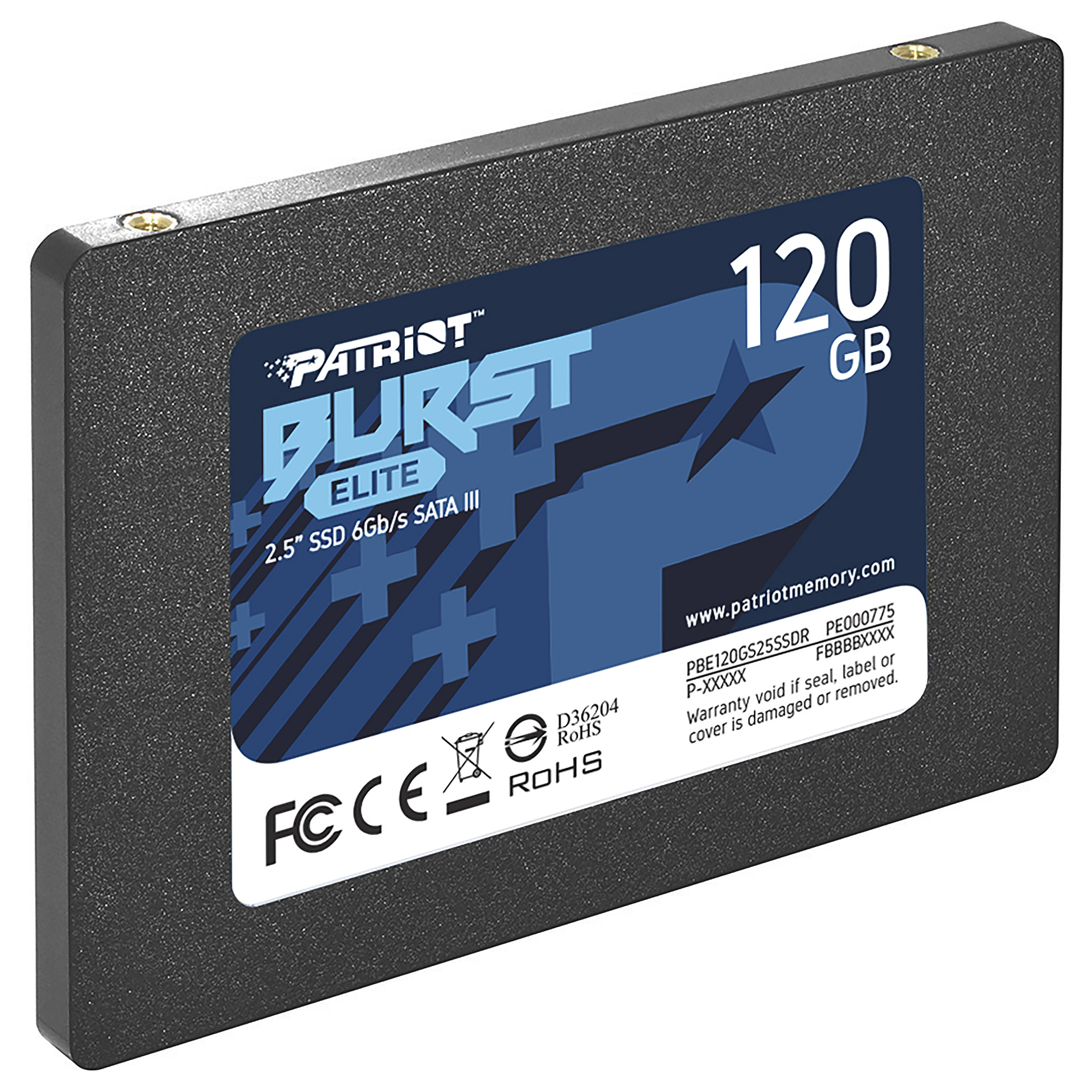 2,5" 120GB Patriot Burst Elite SATA3 450/350 PE000775