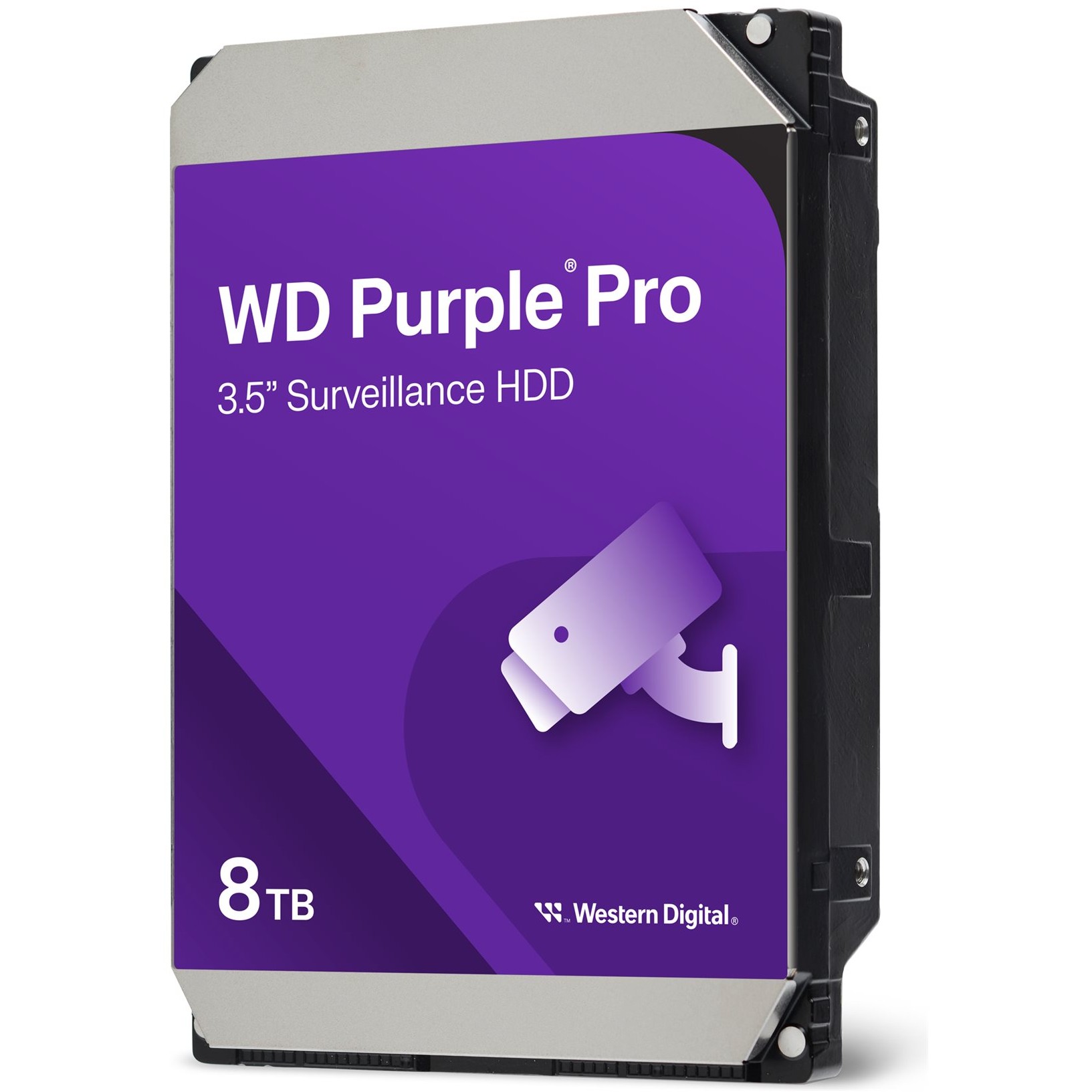 FES-SATA 8TB WD WD8001PURP Purple Pro 7200RPM 256MB 24x7