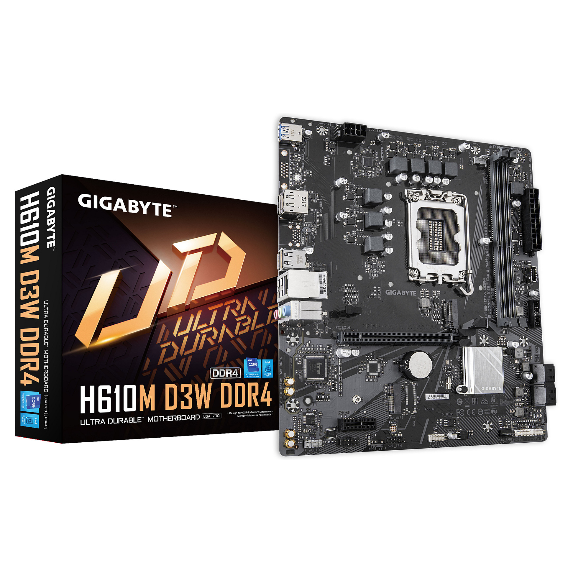 GIGA H610M D3W DDR4 S1700/DDR4/µATX