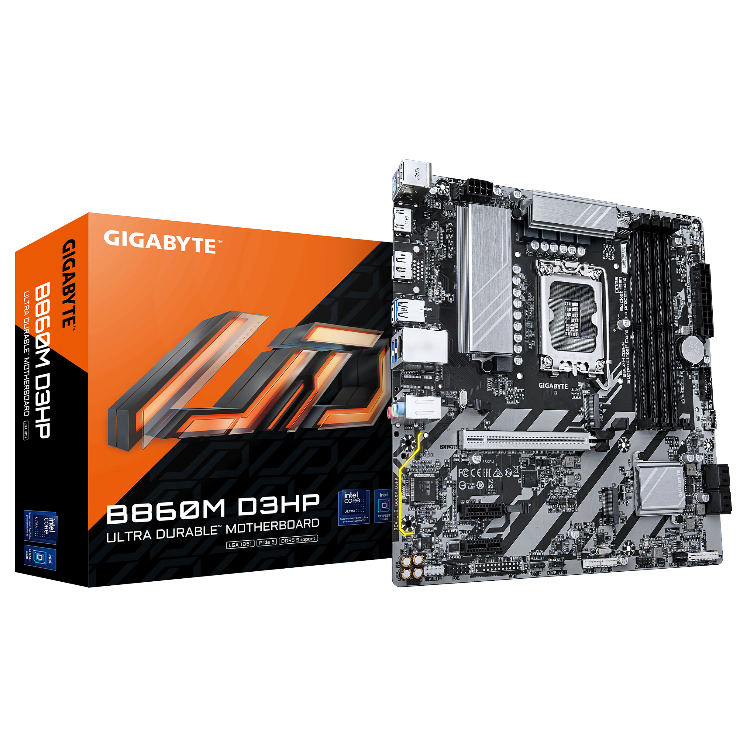 GIGA B860M D3HP S1851/DDR5/µATX