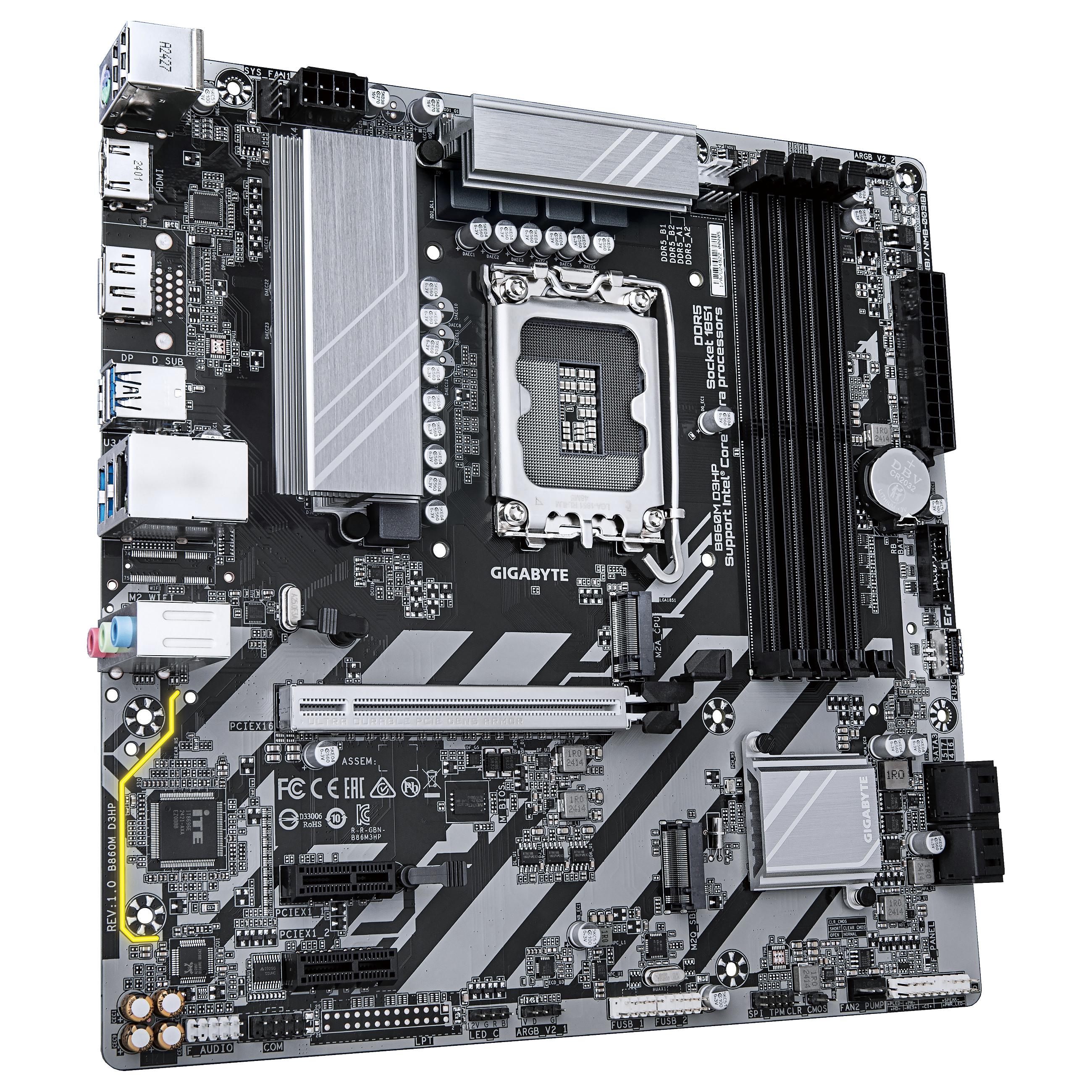 GIGA B860M D3HP S1851/DDR5/µATX