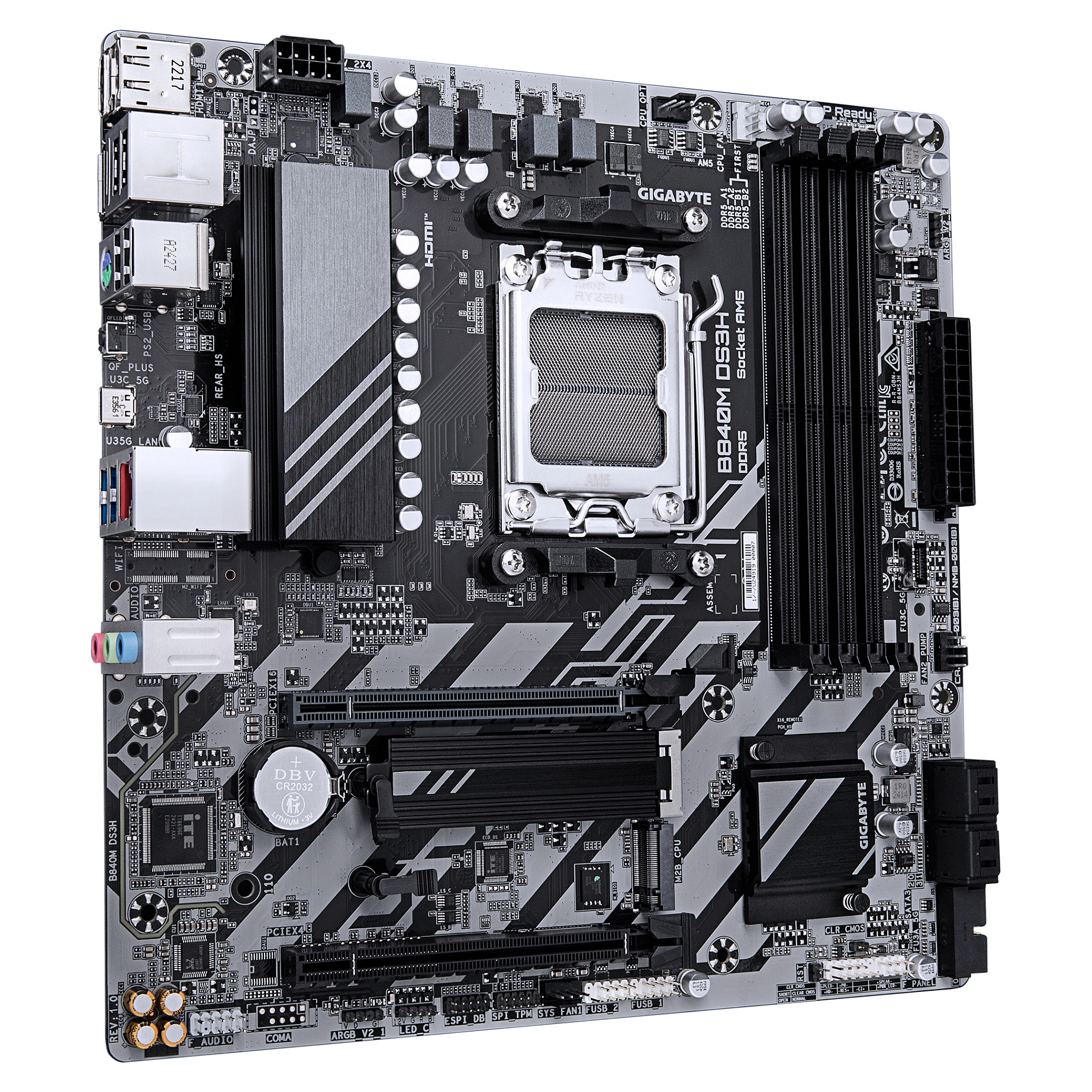 Gigabyte B840M DS3H (B840.AM5.mATX.DDR5)