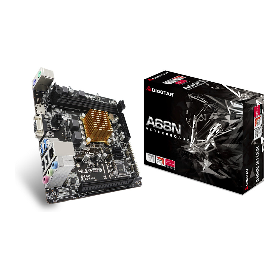 Biostar A68N-2100K (E1-6010.mITX.HD8210)