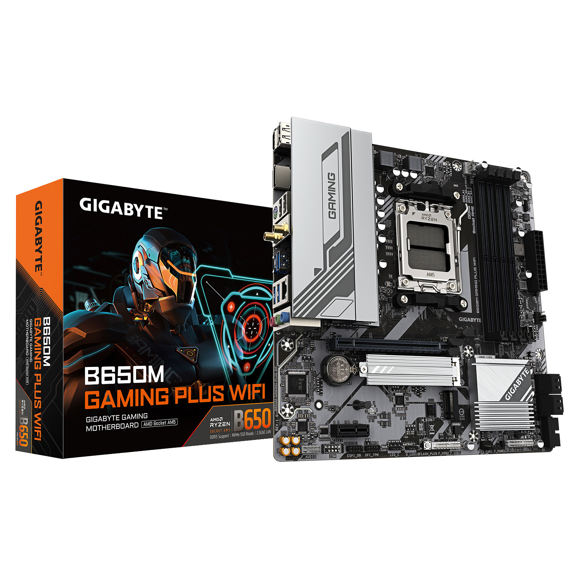 Gigabyte B650M Gaming Plus WF (B650.AM5.mATX.DDR5)